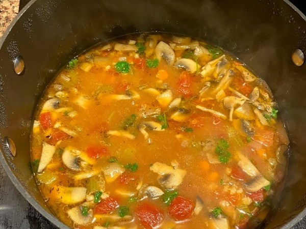 Beef and MUshroom Barley&nbsp;Soup